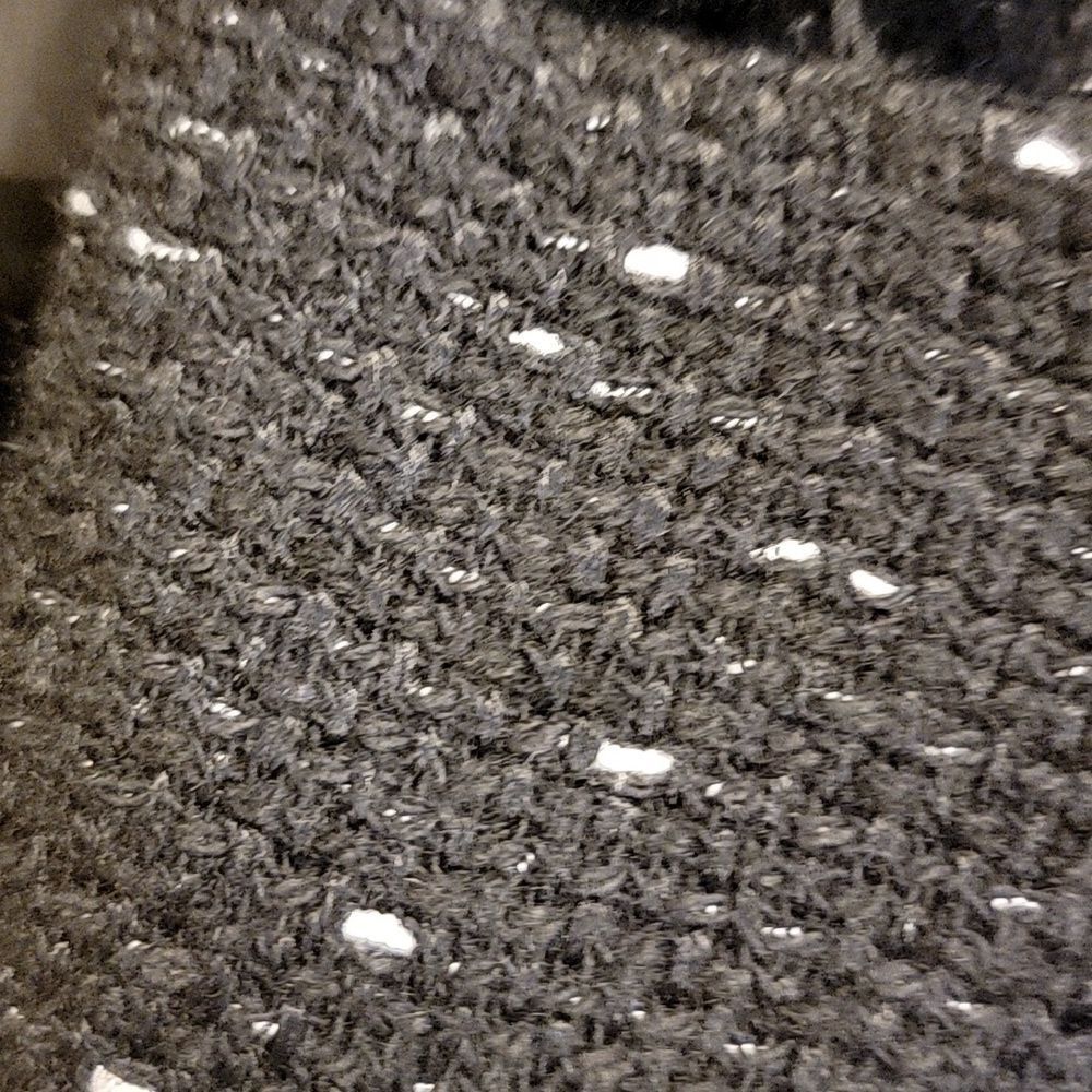 Context-Black textured short jkt. with white specs,collared, long sleeved 8. NWT - Picture 11 of 11